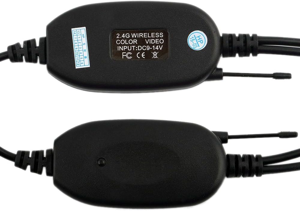 Wireless parking camera with a 4.3-inch (10.9 cm) LCD monitor – ParkSafe