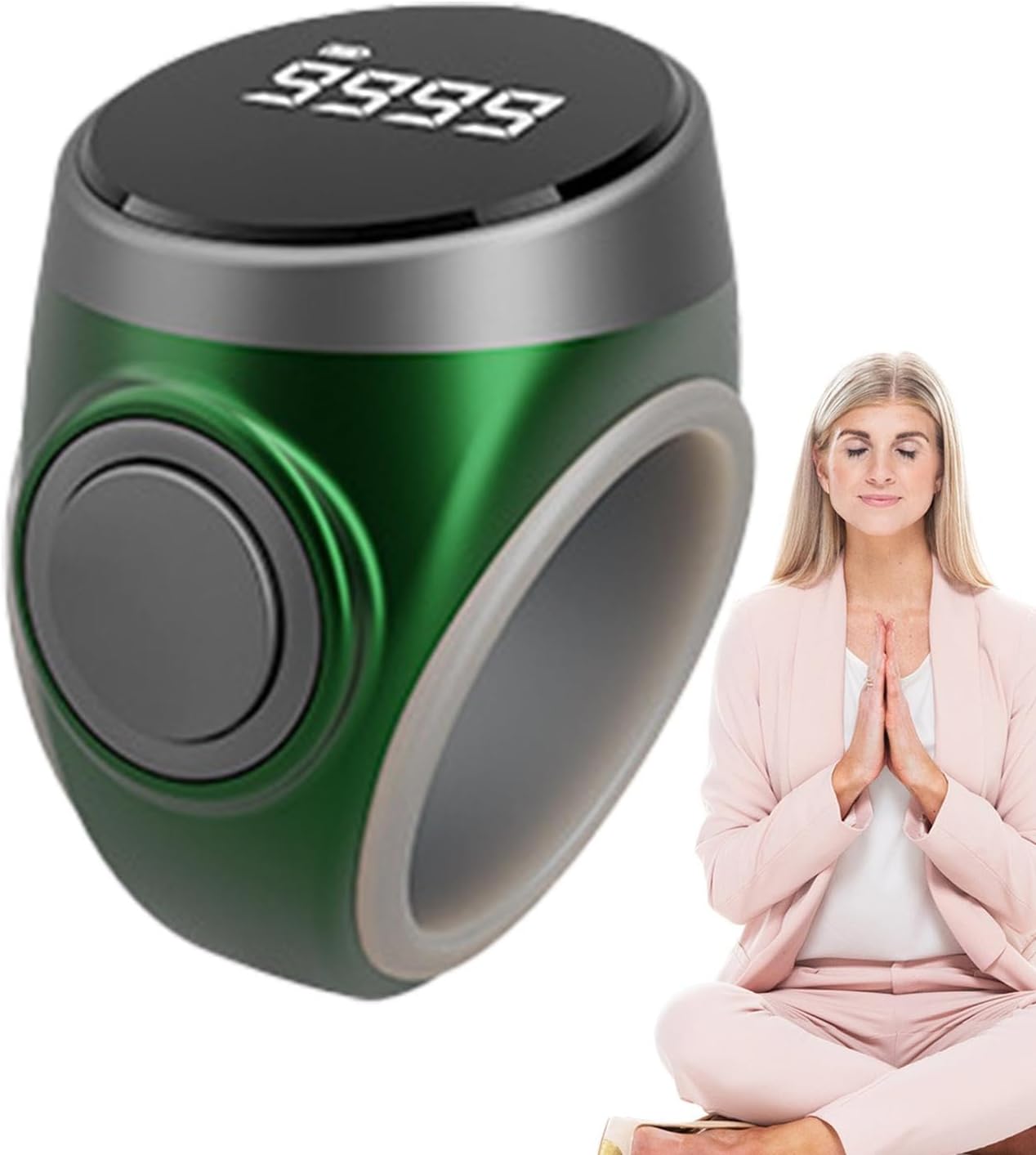 4-digit rechargeable digital finger counter ring (Buy 1, Get 1 Free) – Calmero