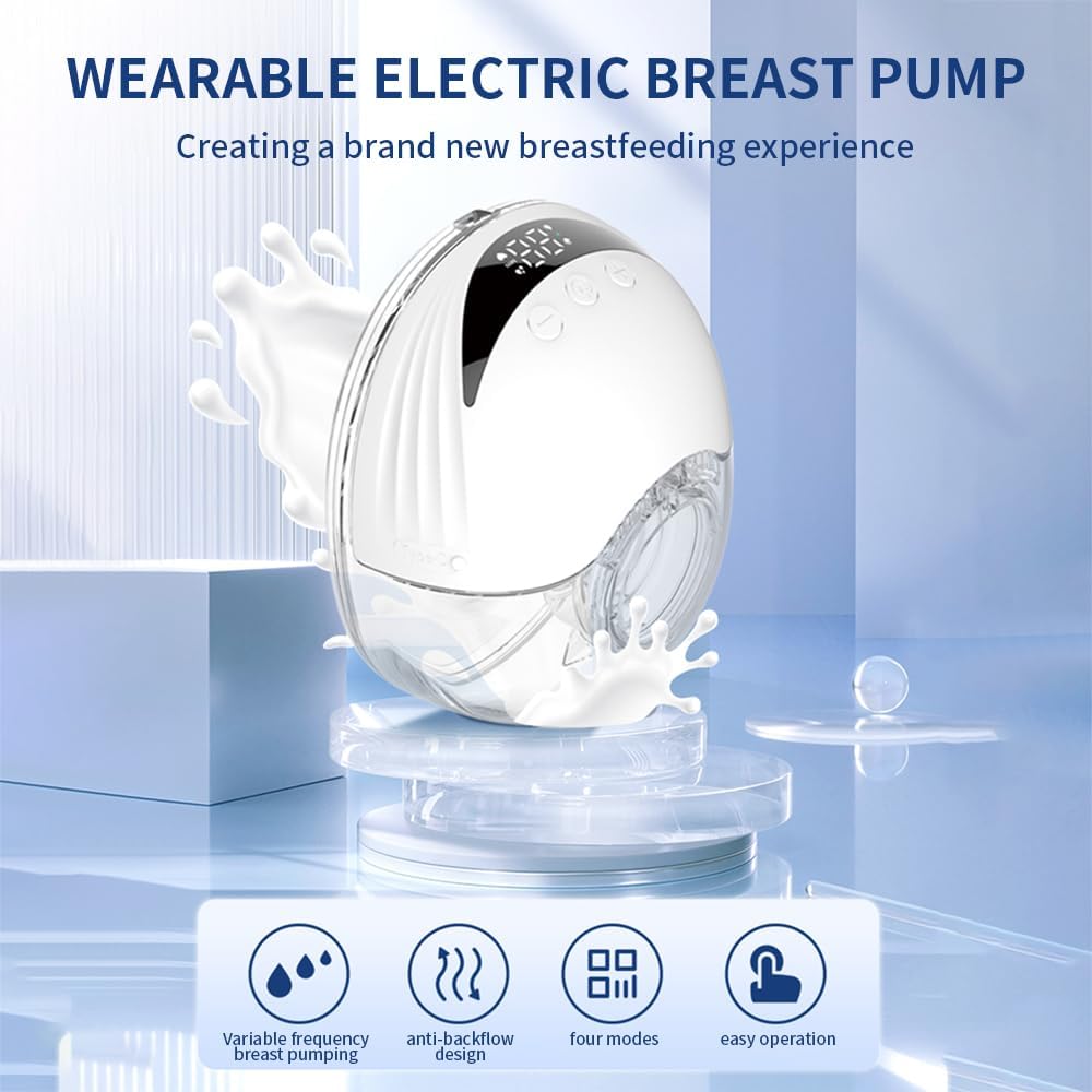 Portable electric breast pump with LED display – Mirava