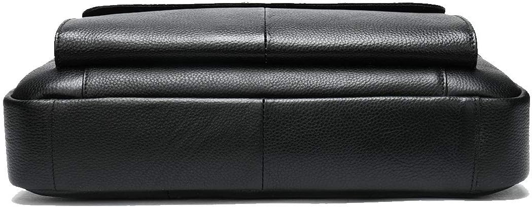 Premium 15" cowhide business briefcase with organiser compartments