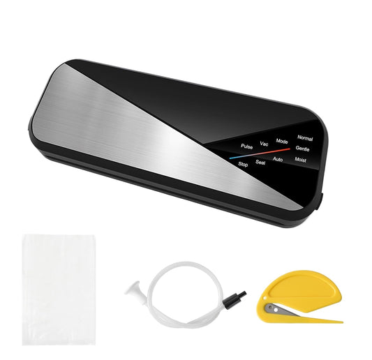 6-in-1 vacuum sealer with 80 kPa suction power and 30 cm sealing strip – Fresvyn