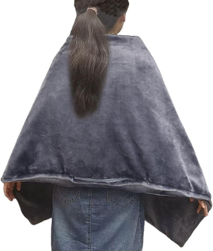 USB-heated scarf – Portable electric wrap with 3 heat settings and overheat protection – Venora