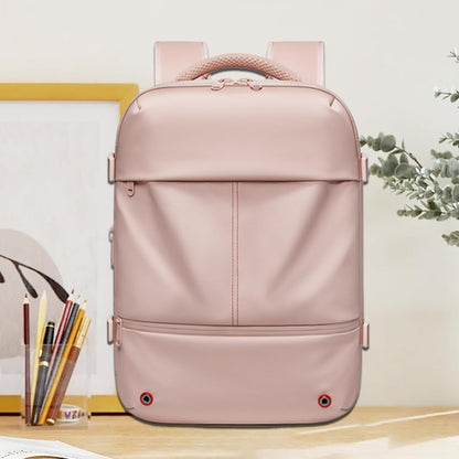 Expandable, waterproof travel rucksack with vacuum compression – Arvid