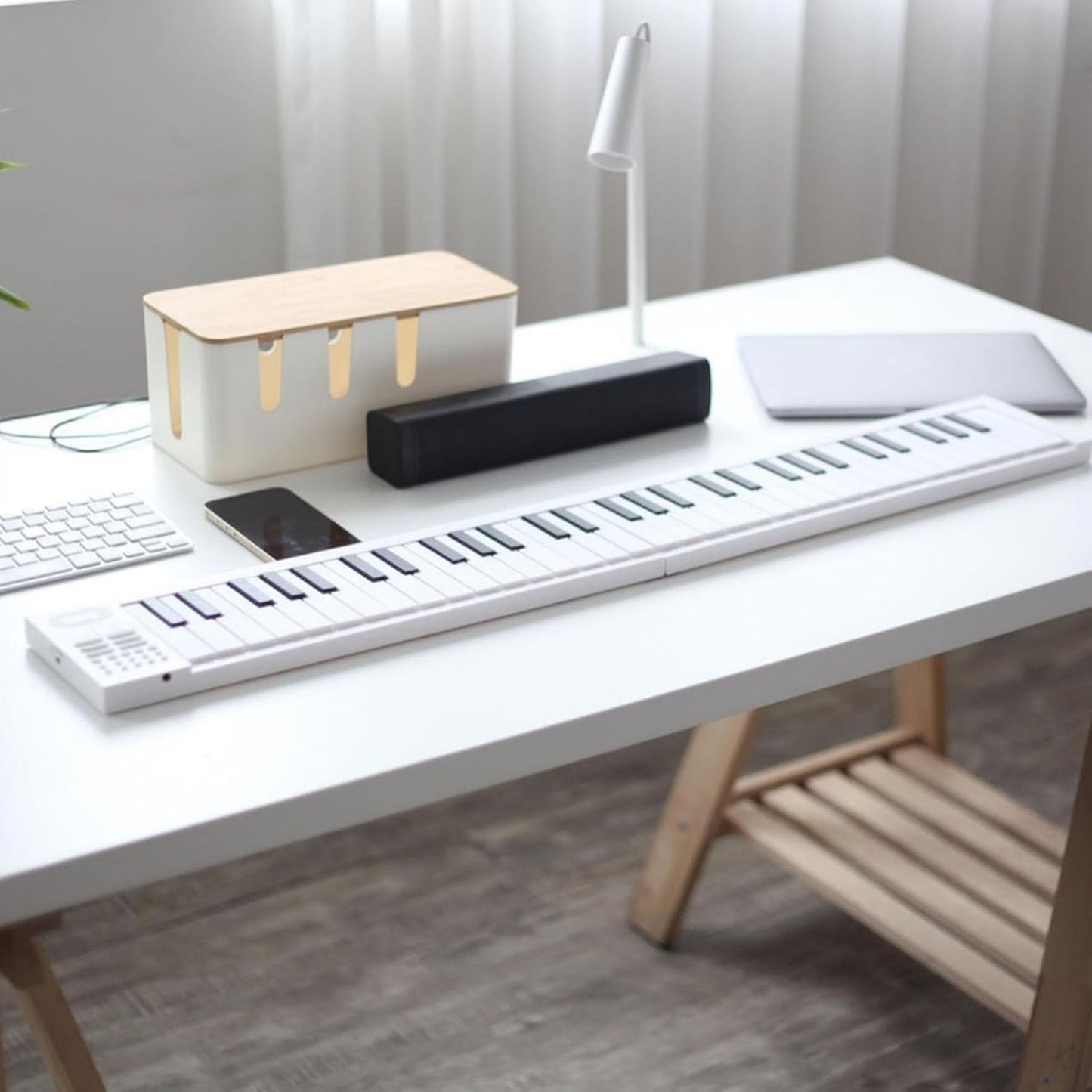 61-key foldable digital piano with recording and playback function – Meliora