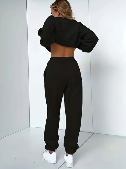 Plush-Lined Women's Jogging Set – Isadora