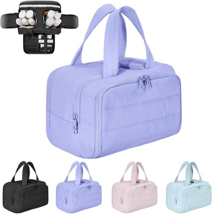 Travel cosmetic bag – Large waterproof toiletry and make-up organiser (4-in-1) – Selvane