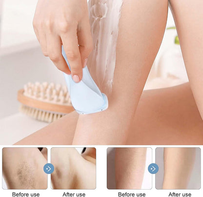Women's electric shaver with 3 high-speed blades and 3D floating foil head – Nivora