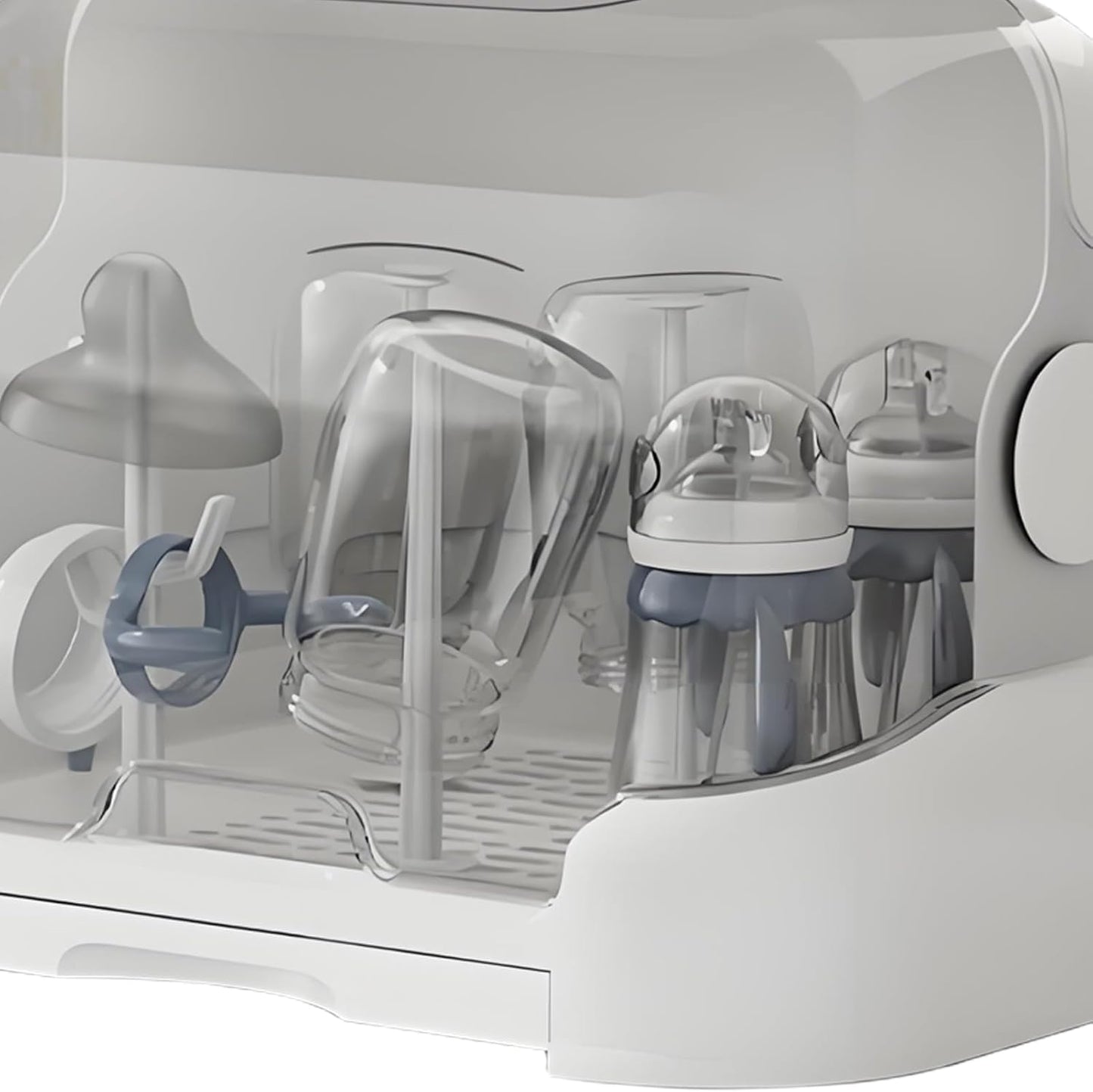 Baby bottle dryer and storage box with lid – Orvian