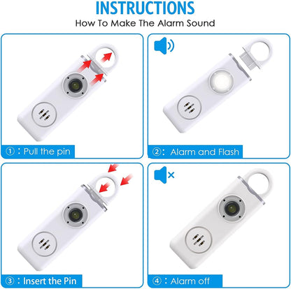 Personal alarm keyring 1+1 FREE – Veyora