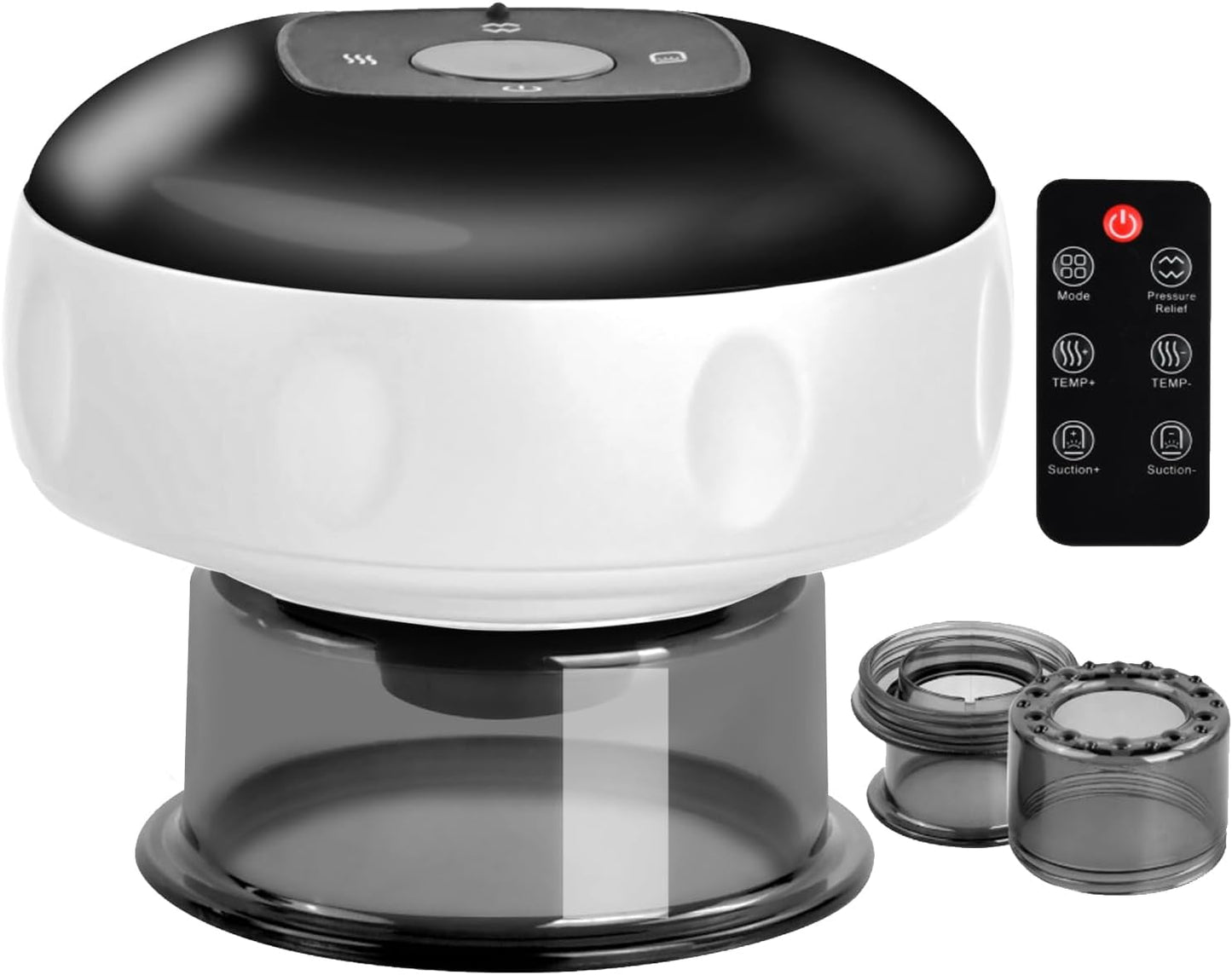 Smart infrared glass suction device with 12 therapy levels and remote control – Auryon