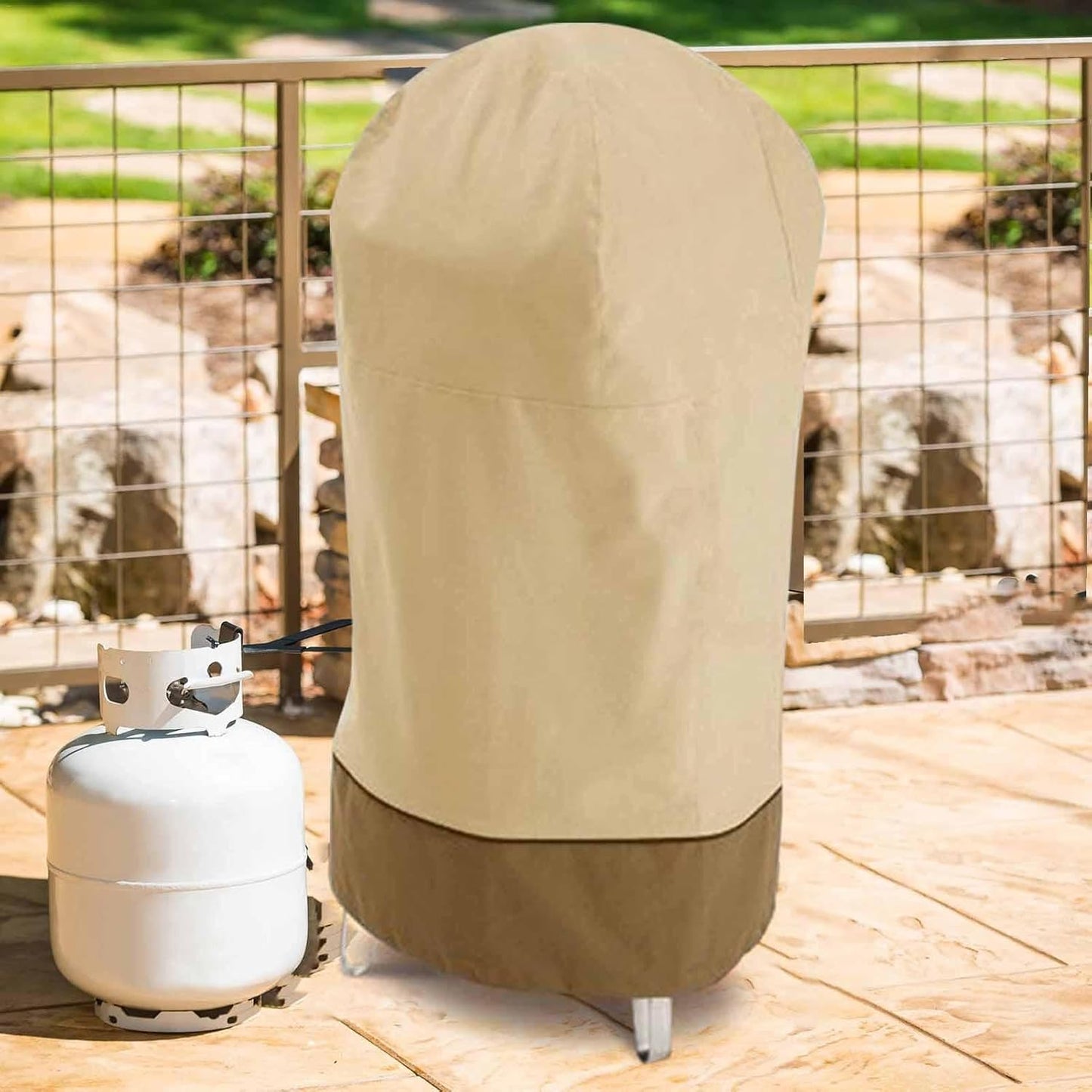 Waterproof Oxford BBQ smoker cover with UV protection – Bravoro
