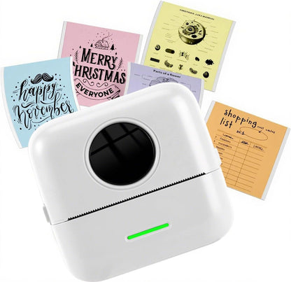 Portable Bluetooth label printer – inkless thermal printing