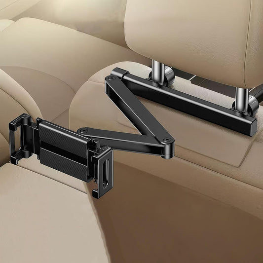 Car headrest tablet holder – Adjustable 360° rear-seat phone & tablet mount – Movira