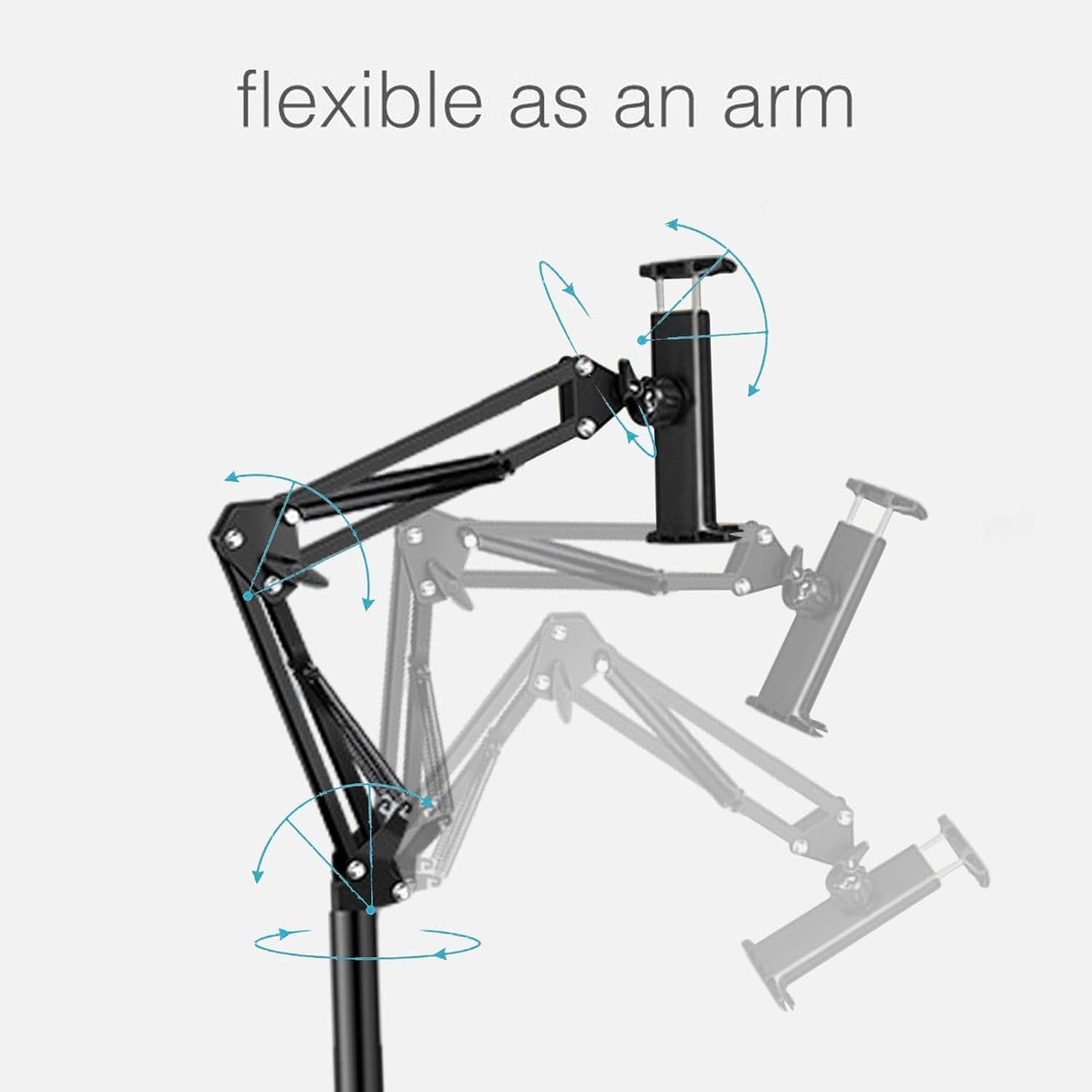 Adjustable 360° floor stand for phones and tablets – Movira