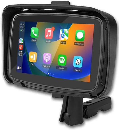 Portable motorcycle monitor with 5" (12.7 cm) IPS display – RideMate
