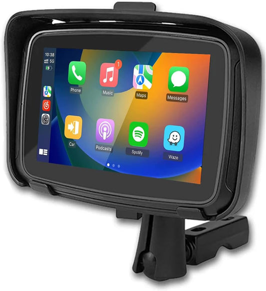 Portable motorcycle monitor with 5" (12.7 cm) IPS display – RideMate