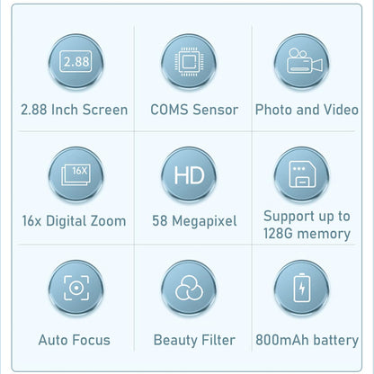 4K compact digital camera with 58 MP photos and 16x zoom – Lumora
