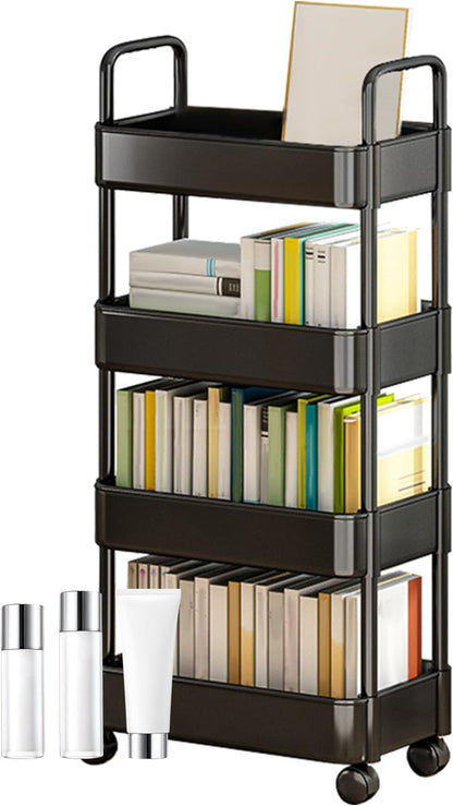 Rolling serving trolleys with wheels and a handle – Veyora