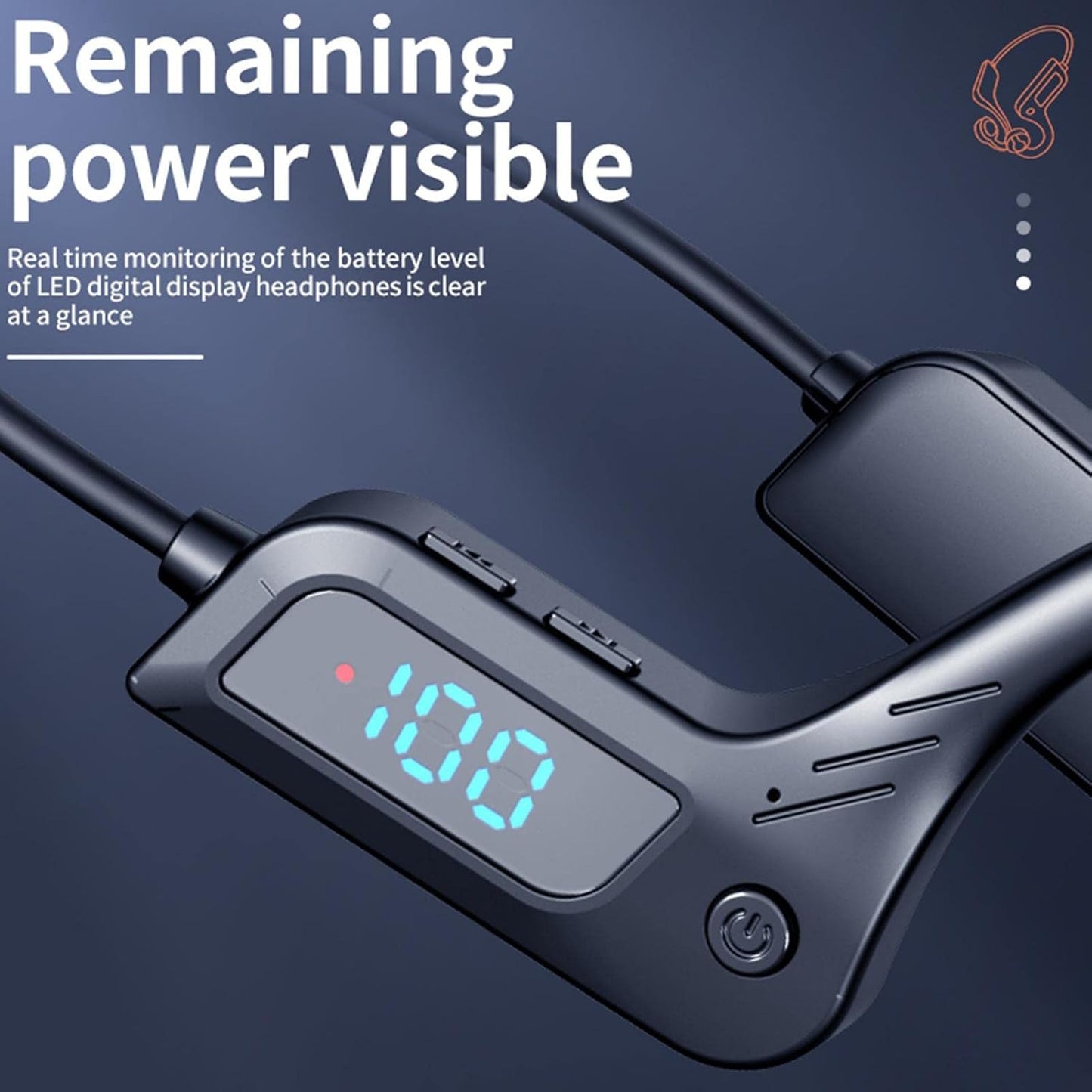 Open-ear wireless bone-conduction headphones – Audyra