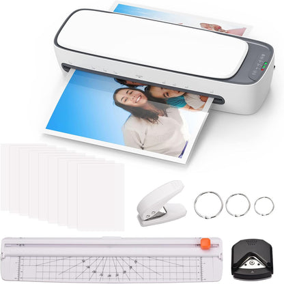 A3 desktop laminator set with hot and cold modes and 6-in-1 functions – Lexaro