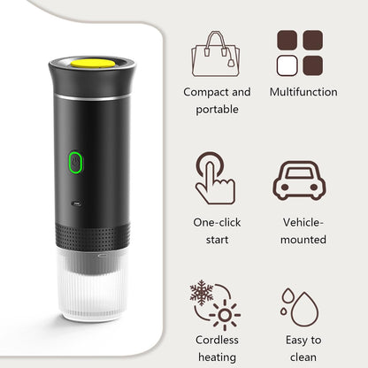 Portable 3-in-1 espresso maker with rechargeable battery – Raverno