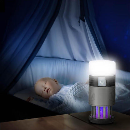 Solar-powered fly trap with UV lamp – Zynora