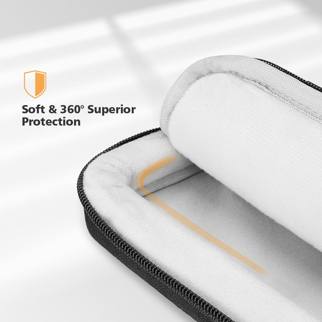 Waterproof laptop bag with 360-degree protective padding