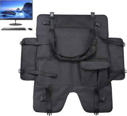 Portable monitor bag – protective, dustproof screen sleeve with flannel lining – Veynor