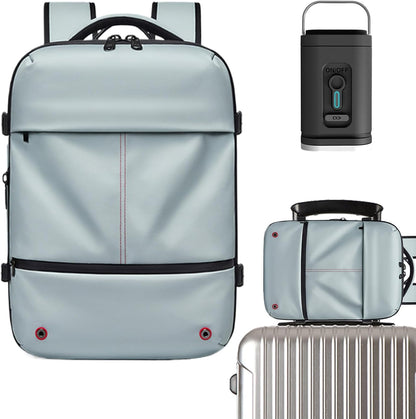 Expandable, waterproof travel rucksack with vacuum compression – Arvid