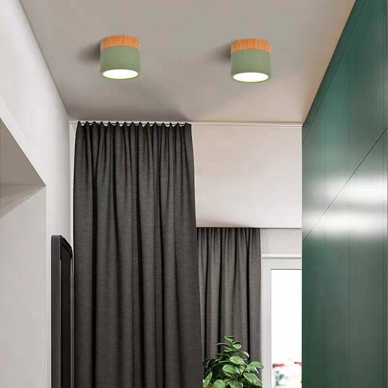Morandi Style Modern LED Ceiling Light - LumiModo