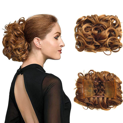 Curly Knot Hair Extension – FluffyFix