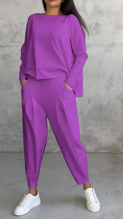 2-piece women's autumn leisure set – Liora