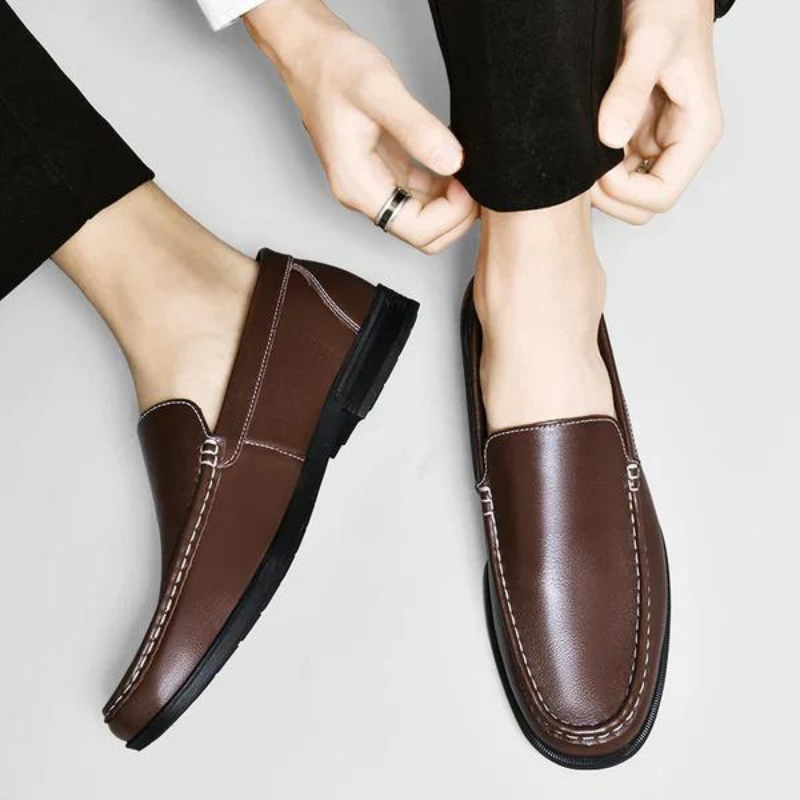 Italian slippers made of genuine leather – Emilio
