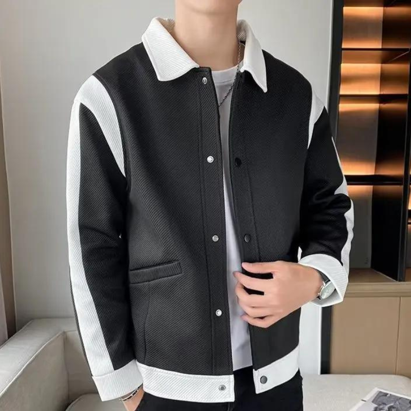 Patchwork Jacket for Men - Alessandro