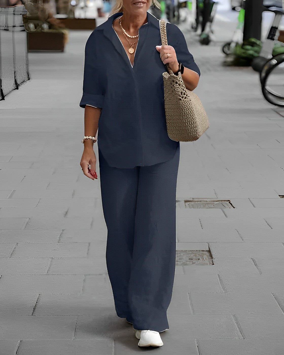 Trendy Ladies Summer Trousers - Noa
