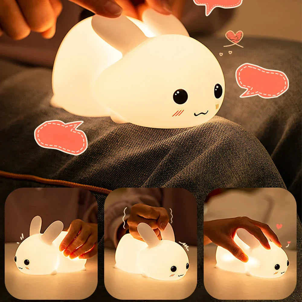 Cute Bunny Night Light - BunnyGlow