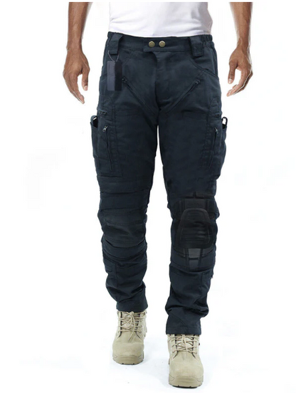Functional Men's Cargo Trousers with Knee Protection – Bram