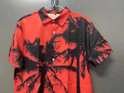 Trendy shirt with tropical print – Kaikura