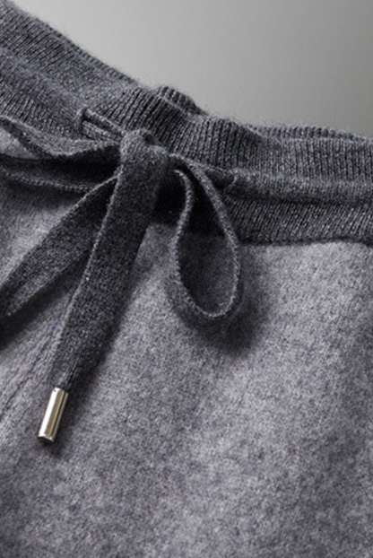 Grey Cashmere Merino Wool Set – Vittore