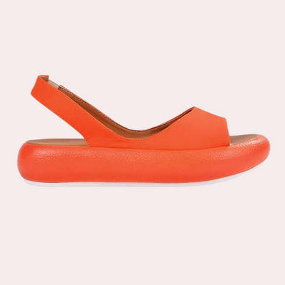 Comfortable ladies' summer shoes with a thick sole – Tilda