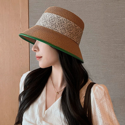 Elegant ladies' summer hat with bow detail – RibbonShade