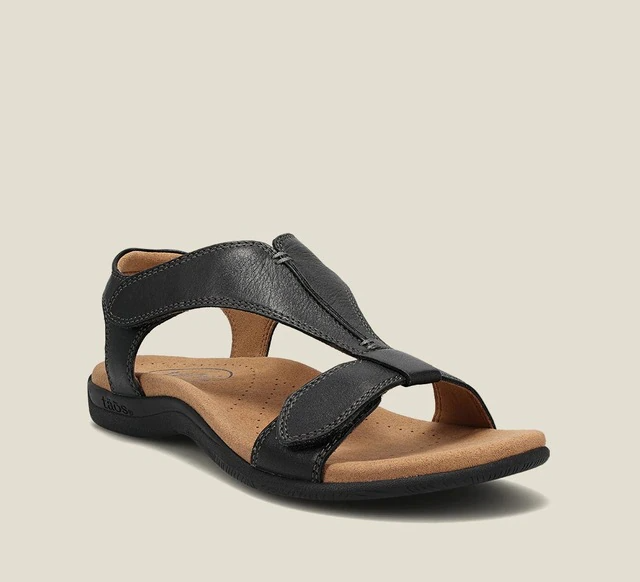 Orthopaedic ladies' sandals with wedge heel & comfort sole – Eleni