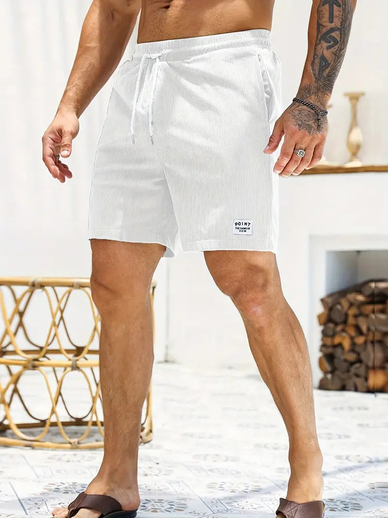 Men's summer swimming trunks with an adjustable waistband – Jens