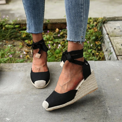 Stylish espadrille sandals for women – Maribel