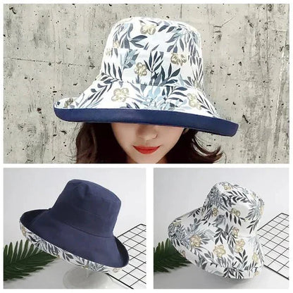 Ladies' sun hat with wide brim - Emilia
