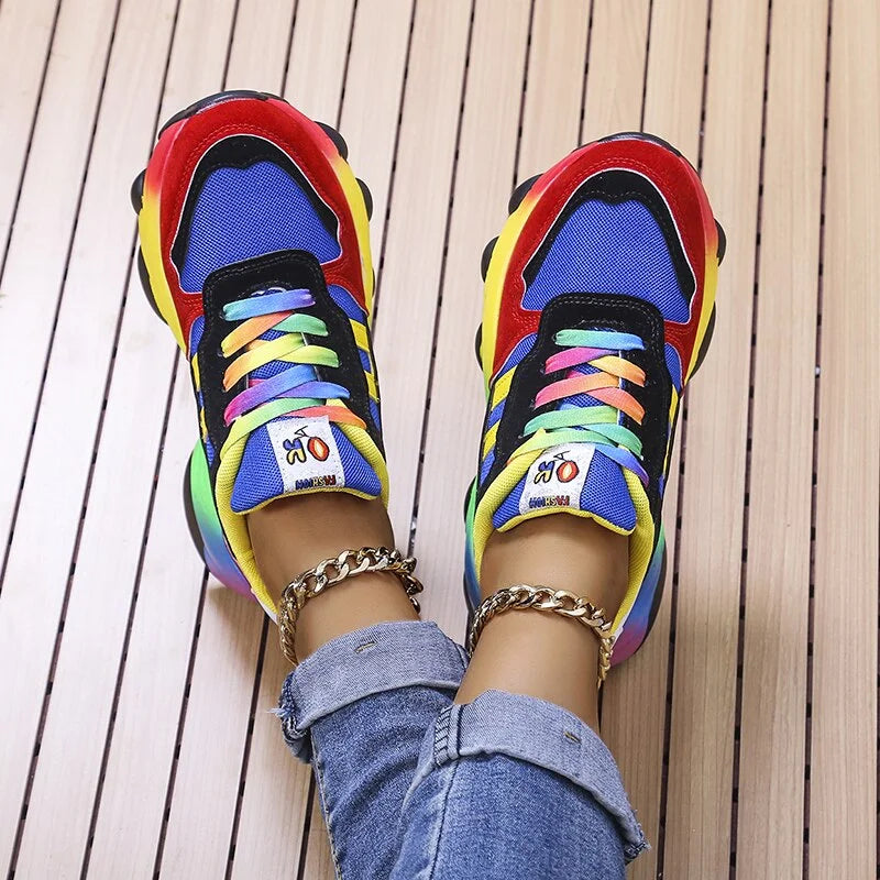 Colourful Women's Sneakers – Solenya