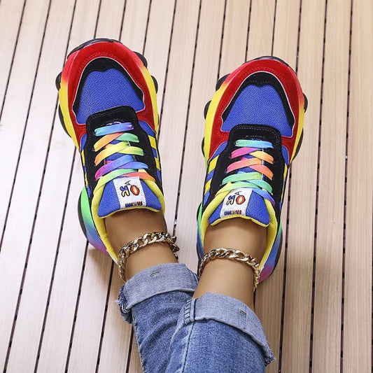 Colourful Women's Sneakers – Solenya