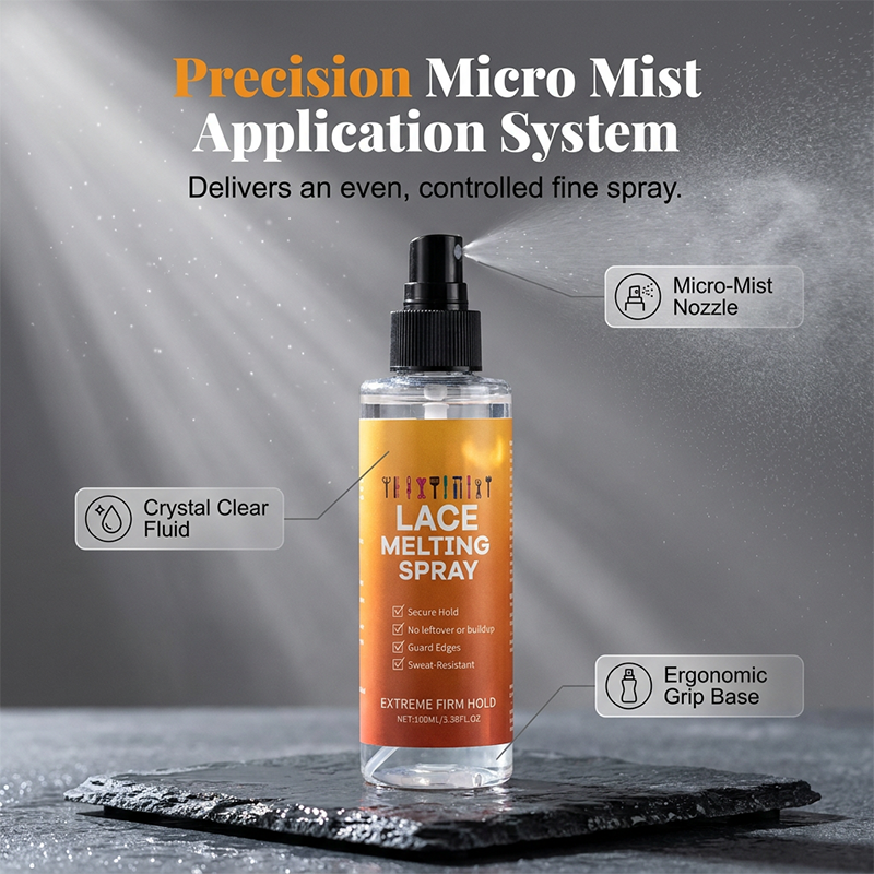 Lace Melt Spray — Featherlight All-Day Hold for Wig Confidence 7