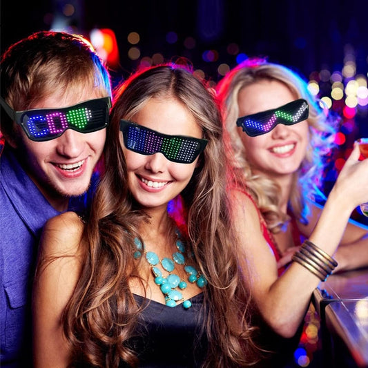 App-Programmable LED Party Glasses - GlowBeat