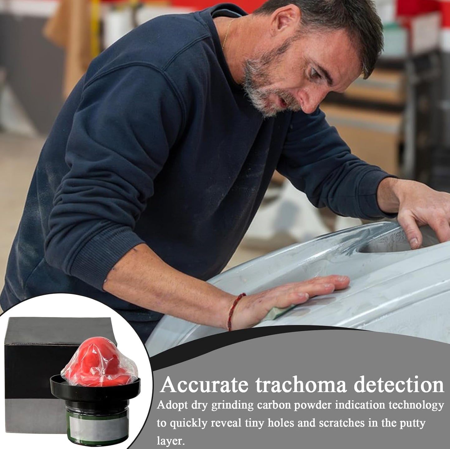 Drying powder for car paint restoration – Revnix